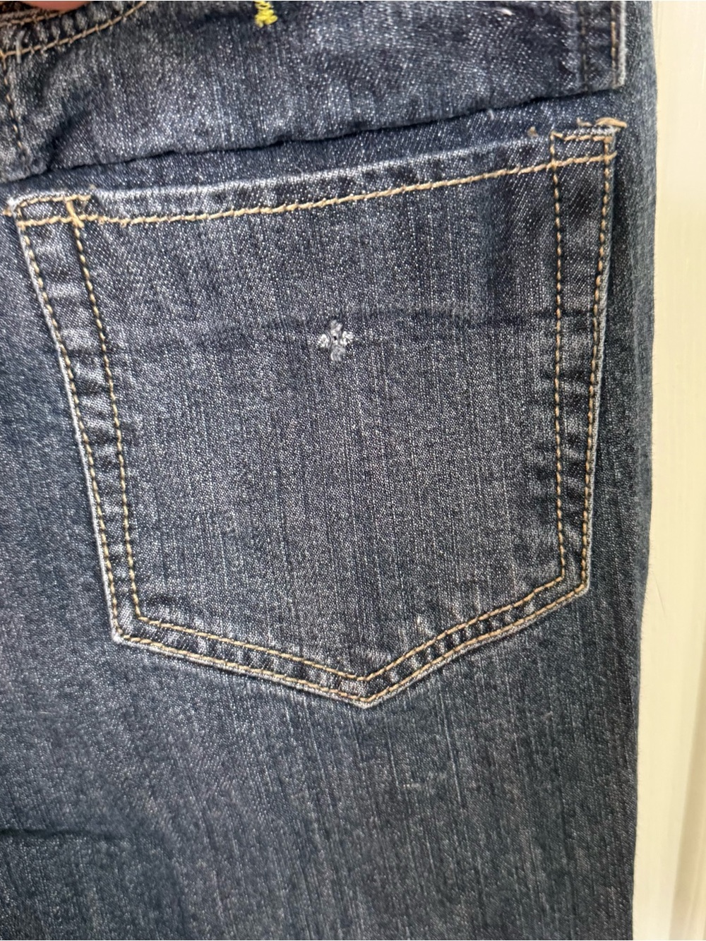 Lawman Western Vintage Embellished Dark Wash Boot Cut Jeans - Picture 8 of 9